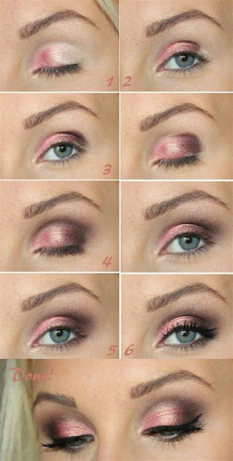 Pink Smokey Eye Makeup For Sparkling Eyes Ohh My My