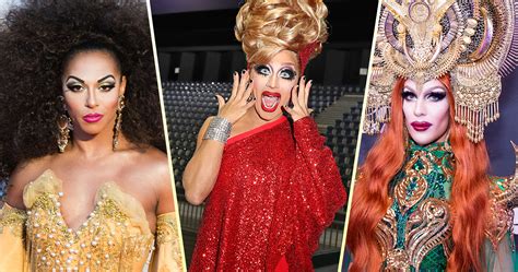 Ranking Rupauls Drag Races 50 Most Popular Queens Entertainment Tonight