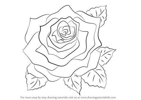 How to draw a bouquet of roses for valentine's day. How to Draw a Rose Video : DrawingTutorials101.com