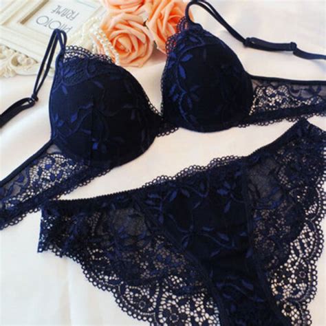 High End Sexy Romantic Temptation Lace Push Up Bra Set Young Women Bra And Panty Ebay
