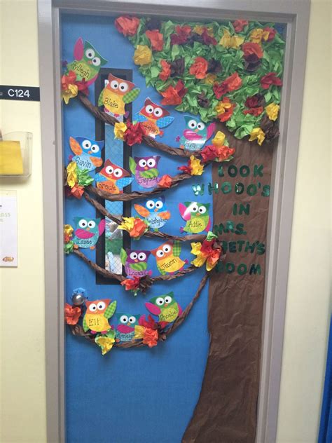 Door Decorations Classroom Owl Classroom Decor Owl Theme Classroom