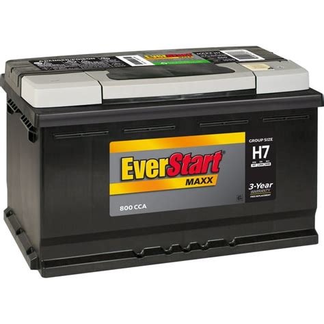 Everstart Maxx Lead Acid Automotive Battery Group Size H7 12 Volt800