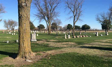 Nebraskas Central City Cemetery Two Precious Gems And A Lone Tree