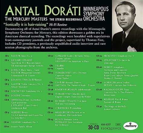 Antal Dorati The Mercury Masters The Stereo Recordings Antal