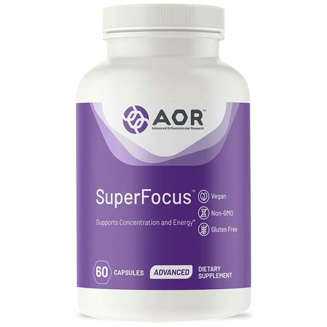Aor Superfocus Supports Concentration Energy Mental Alertness Calm