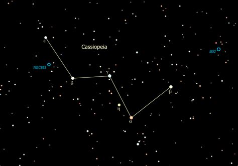 Close Up On Cassiopeia The Queen Astronomy Essentials Earthsky