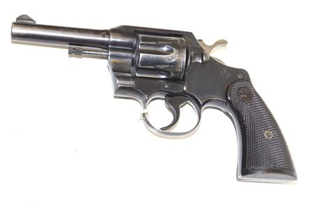 Revolver Colt Official Police Calibre 38 Spécial 4 Pouces 1955