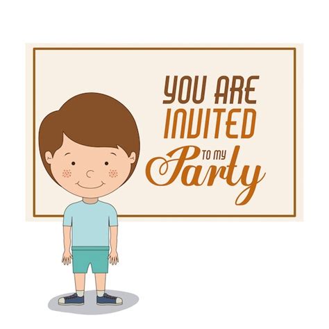Premium Vector Party Invitation Template