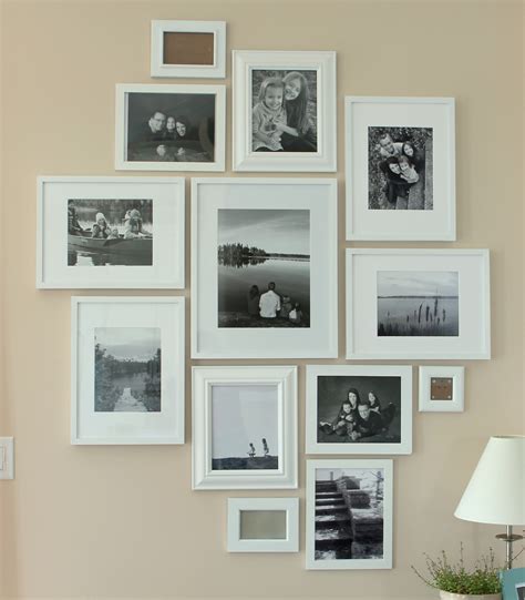 White Wall Picture Frame Set Arts Frames Mirrors