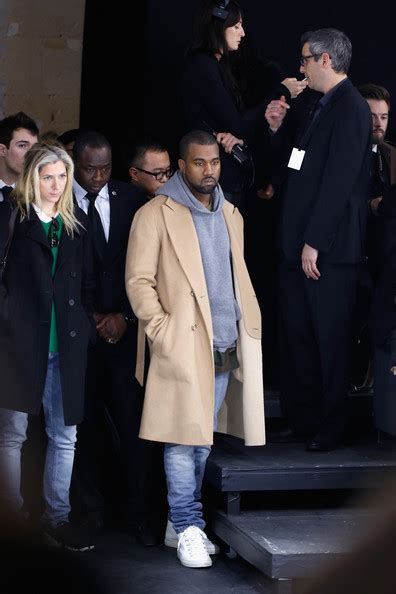 Kanye West Photos Photos Y 3 Front Row Paris Fashion Week
