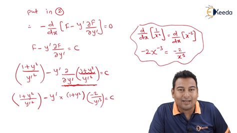 Calculus Of Variation Type 1 Problem 4 Calculus Of Variation