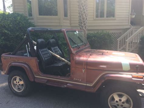 Used Jeep Wrangler 1987 For Sale Jeep Wrangler 1987 For Sale In