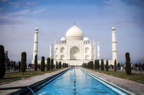 View Of Taj Mahal From Agra Fort Pixahive