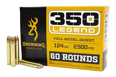 Browning 350 Legend 124 Gr Fmj Value Pack 60box Sportsmans Outdoor