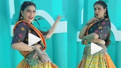 haryanvi dancer singer sapna chaudhary teri lat lag javegi dance video viral watch full dance