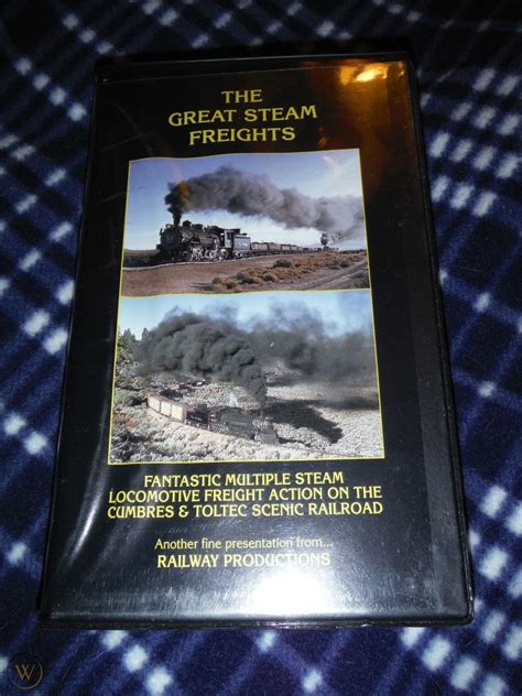 Vintage Vhs Videothe Great Steam Freights Cumbres And Toltec 1992