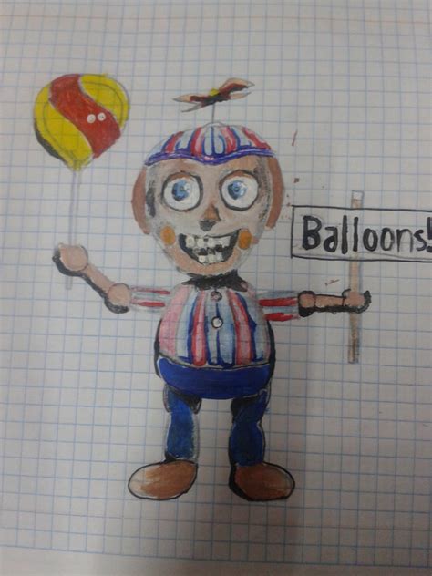 Balloon Boy Fnaf 2 By Edward Gamer On Deviantart