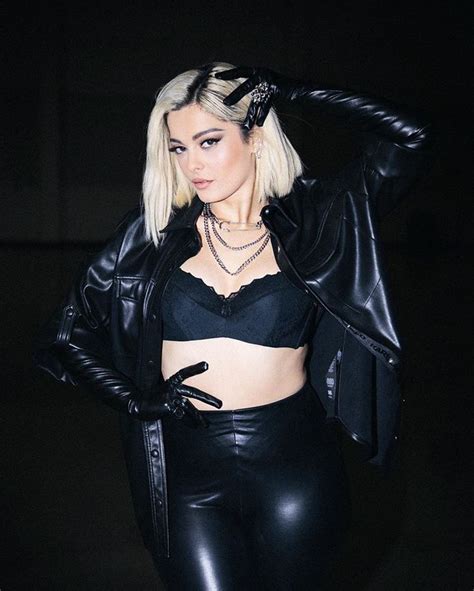 Instagram Bebe Rexa Bebe Rexha Leather Outfit