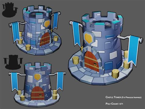 Cartoon Towers Polycount Forum Game Inspiration Game Art Scene Design