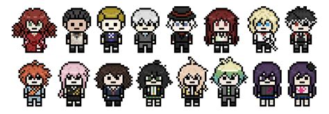 Danganronpa Pixel Art