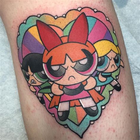 Pin By Emilie On Tat Cute Color Girl Cartoon Tattoos Baby Tattoos