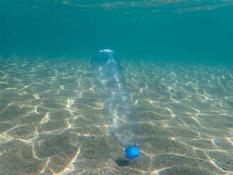 Problem Plastic Bottles And Micro Plastics Floating In The Open Ocean