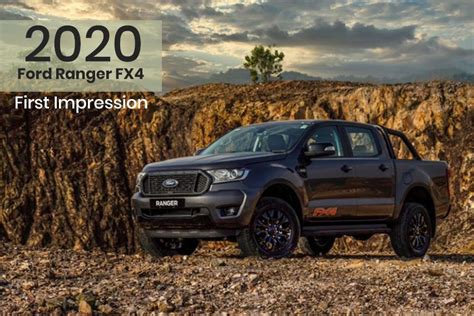 2020 Ford Ranger Fx4 First Impression