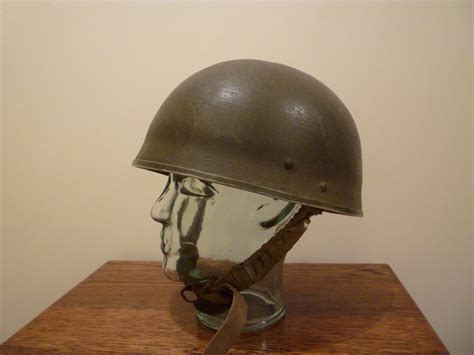 British Wwii Converted Paratrooper Steel Helmet Collectors Weekly