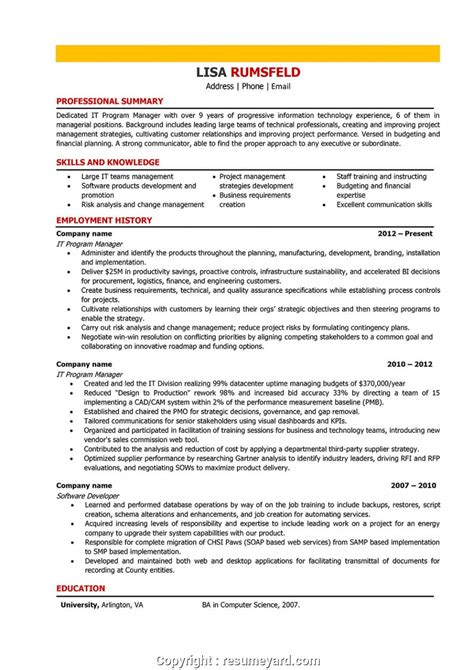 Expert it specialist who can run. Simply It Manager Cv Example IT Manager Resume Samples And Writing Guide [10+ Examples - Gfortran