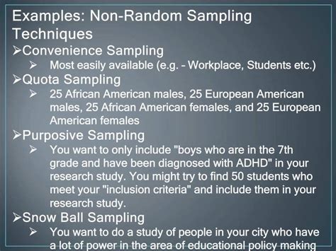 All their names will be put in a bucket to be randomly selected. Non Random Sampling Techniques - YouTube