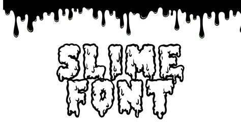 Slime Font Free Download