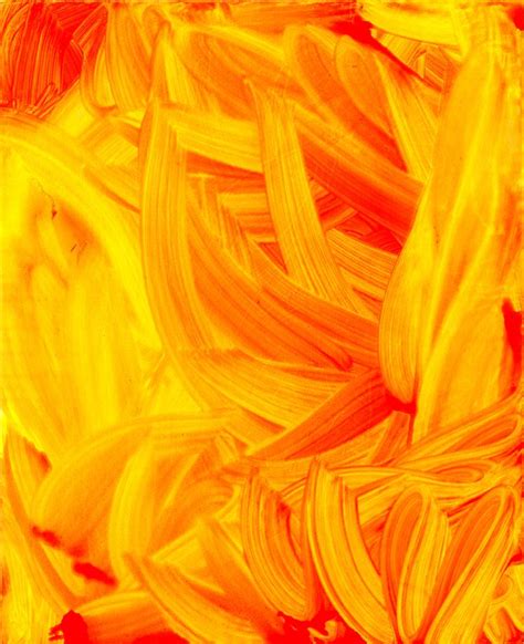 N°21 Jaune Orange 162x130 Acrylique Sur Toile 2015 Jaune Orange