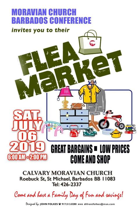 Moravian Church Barbados Conference Flea Market Whats On In