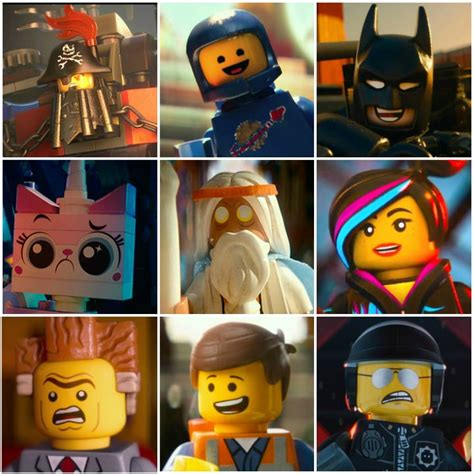 The Lego Movie Character Grid Quiz By Stevenmiller61