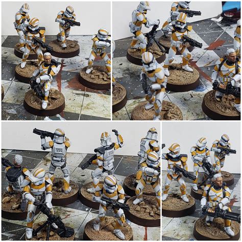 Star Wars Legions Phase Ii Clones Painted In The 212th Scheme I
