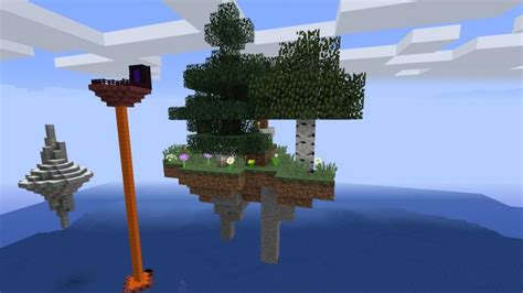 SkyBlock Advanced Map For Minecraft 1 13 1 A New Complex Island Map