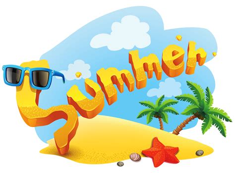 Summer Vacation Clip Art Free Cliparts Download Images On Clipground