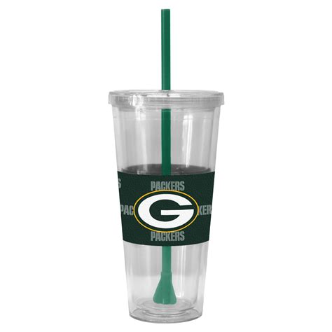 In which harry explains his green bay packers tattoo and reveals that he trusts his friends way too much. NFL Double-Wall Straw Tumbler - Green Bay Packers
