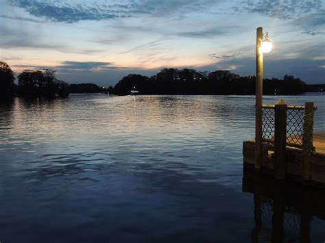 Free Stock Photo Of Water Dock Night Light Sunset