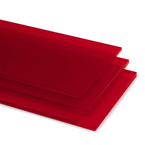 Chilli Red Frost Acrylic Sheet Nd Plastics Direct