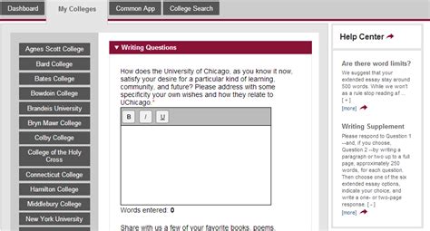 Of course, one of the best things about a liberal arts education is that plans may change. Best common app essays | The Workshop
