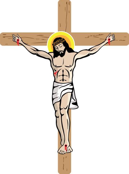 Jesus Dying On The Cross Pics Illustrations Royalty Free Vector