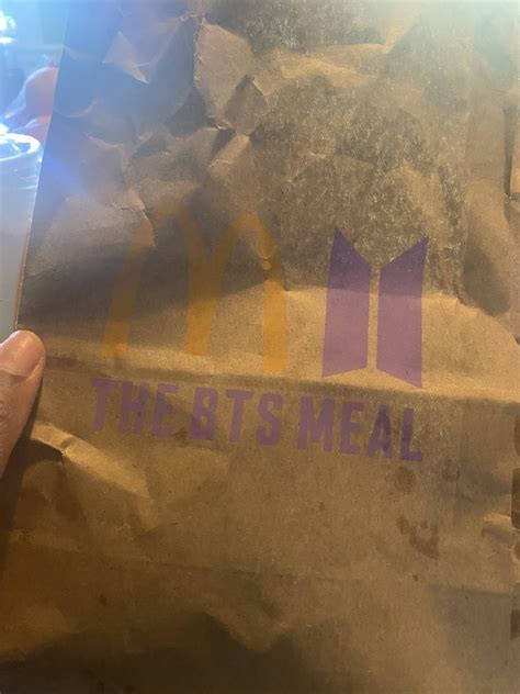 What do you think of their new song? mani⁷💛🧈's tweet - "YALL I ORDERED THE BTS MEAL AND SOME ...