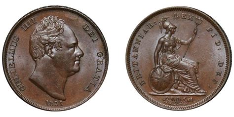 William Iv Copper Penny 1831 Jncoins