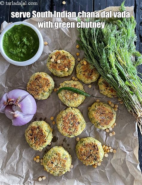 Masala Vada On Tava Recipe Recipe South Indian Chana Dal Vada