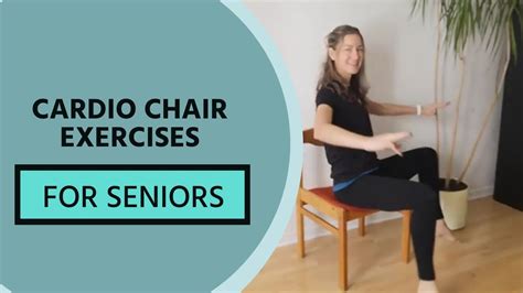 Using visual aids, like videos, can help you learn proper movement and stance for doing common chair exercises for seniors. Cardio Chair Exercises for Seniors - YouTube
