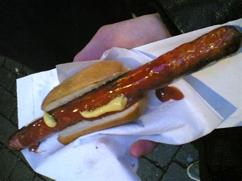 Bavarian Smoked Somthing Wurst From The German Market On S Flickr