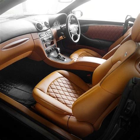 Diamond Stitch Bespoke Amg Interior Mercedes Benz Clk