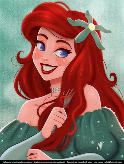 Pin De Disney Princesses And Films Em The Little Mermaid Arte De