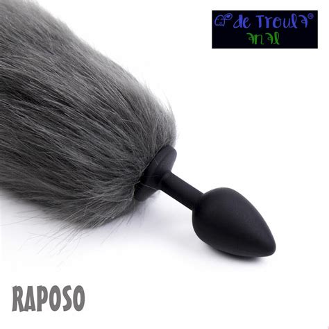 sex toys raposo juguete anal plug silicona cola de zorro de troula envÍo 24 h ebay